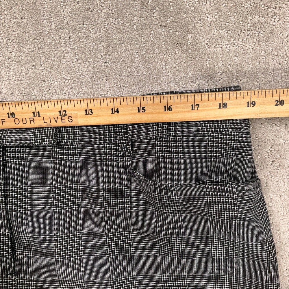 Tahari Pant Suit Women 16 Gray Glen Plaid Classic Power Suit Office Corporate - Picture 12 of 16